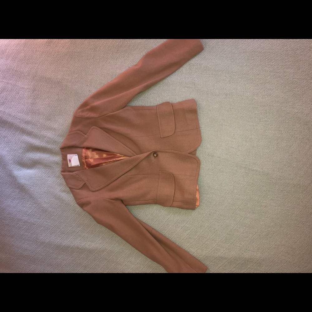 College town tan blazer